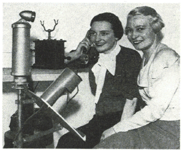 Ursula Patzschke und Annemarie Beck