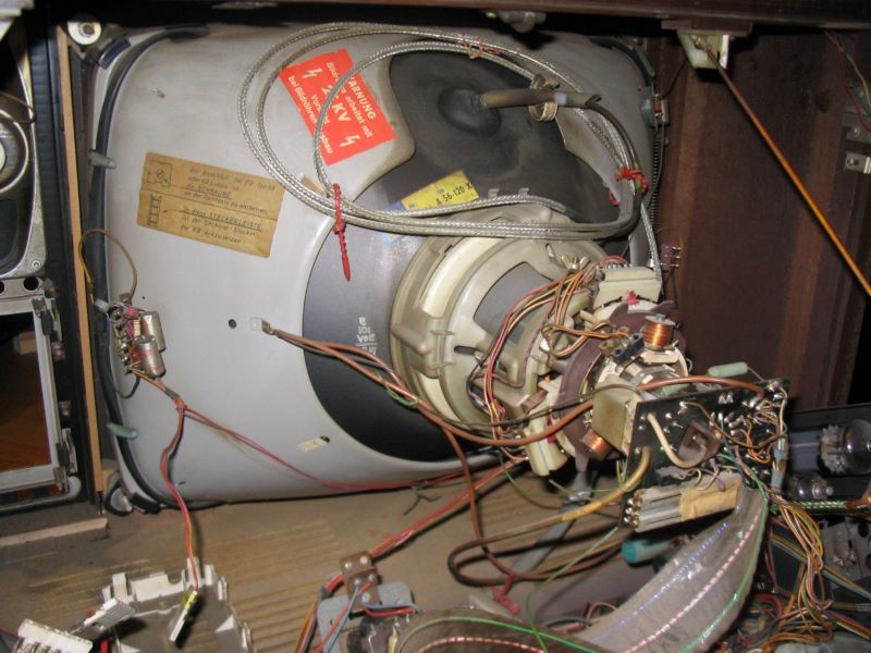 Das Bildröhren-Design des Philips K7 Chassis