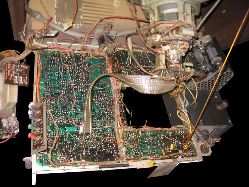 Rückseite des Philips K7 Chassis